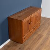 Vintage retro ercol windsor blonde elm sideboard model 468