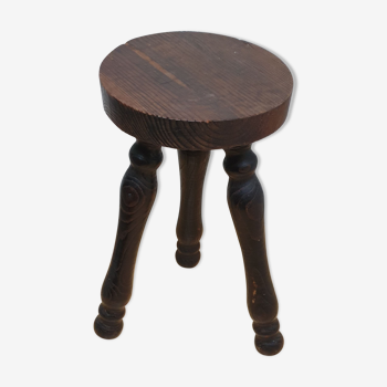 Tabouret vintage tripode