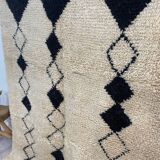 Handmade Moroccan Berber carpet 250 x 146 CM