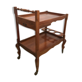 Wooden serving table