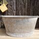 Galvanized basin / zinc