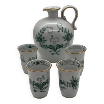 Complete liquor, Meissen porcelain, 1920s