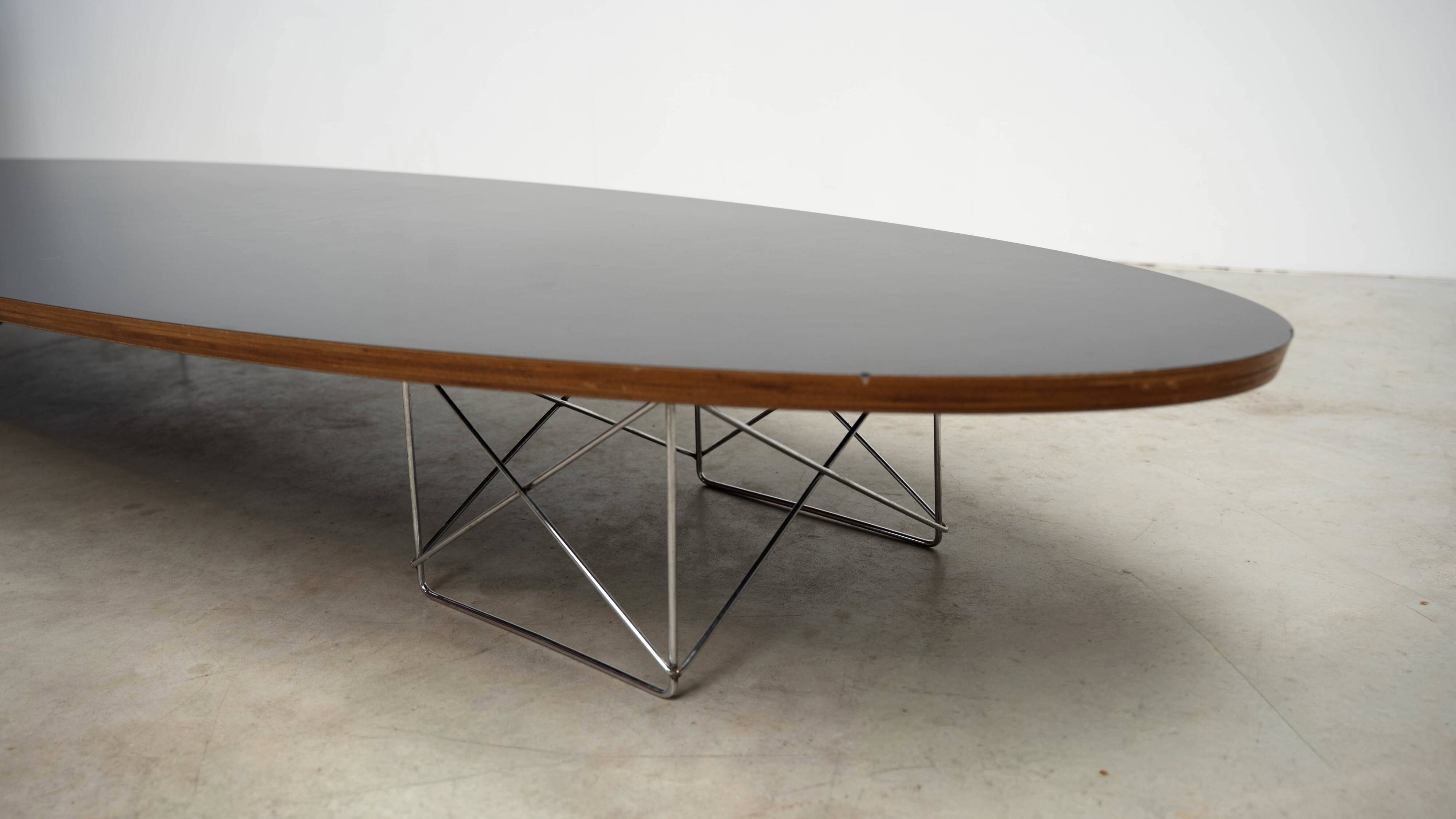 1980's Eames surfboard coffee table