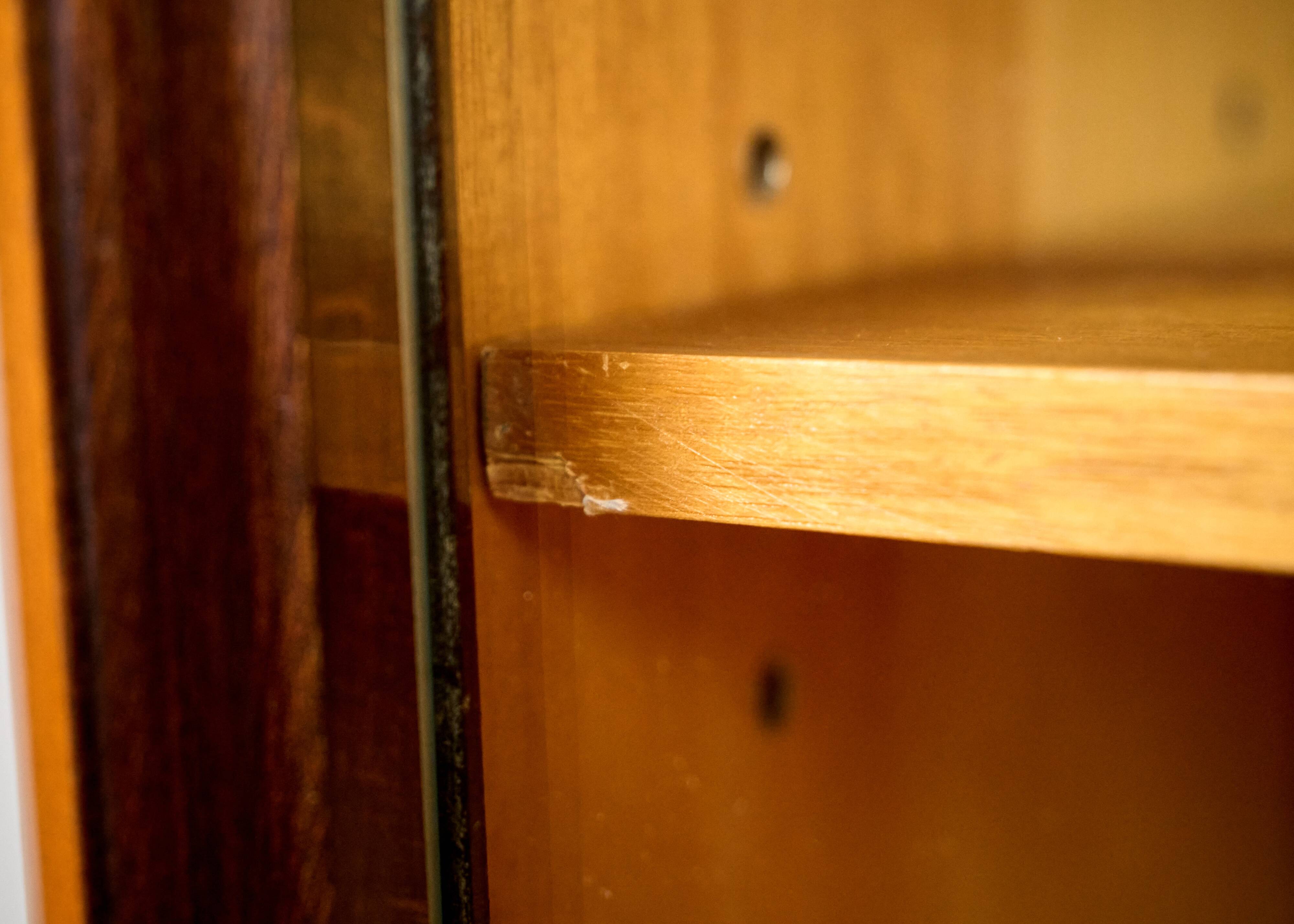Art Deco Bookshelf, 1960s, Czechoslovakia