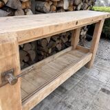 Renovated carpenter's workbench