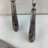 Service à gigot ancien ,en argent made in france