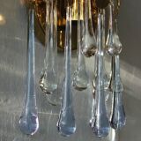 Crystal Wall Lights by Palme & Walter Palwa, 1960s, Set of 2