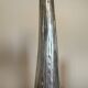 Vase soliflore aluminium chromé design italien années 70