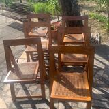 Vintage folding chairs