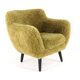 Fuzzy Doodle Armchair Fully Restored - new upholstery