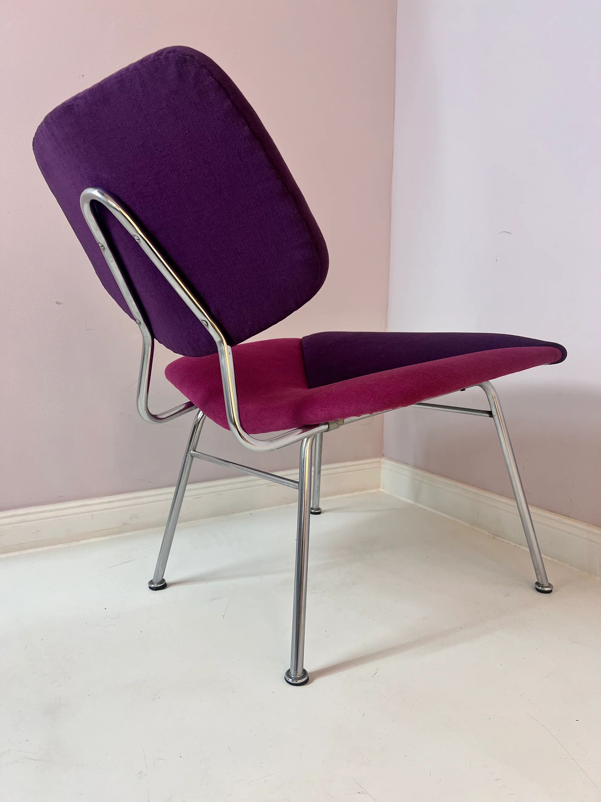 Vermund VL 135 armchair purple pink chrome