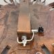large 50cm solid copper Stilnovo Style Sunburst Theatre Wall Light , Italy