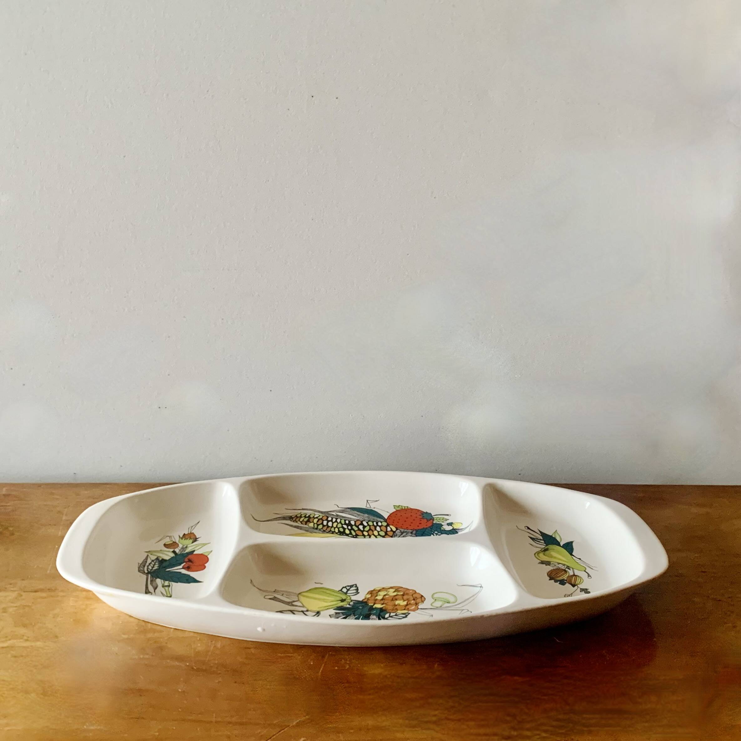 Villeroy and Boch Primabella - Vintage ceramic dish for appetizers and small hors d'oeuvres