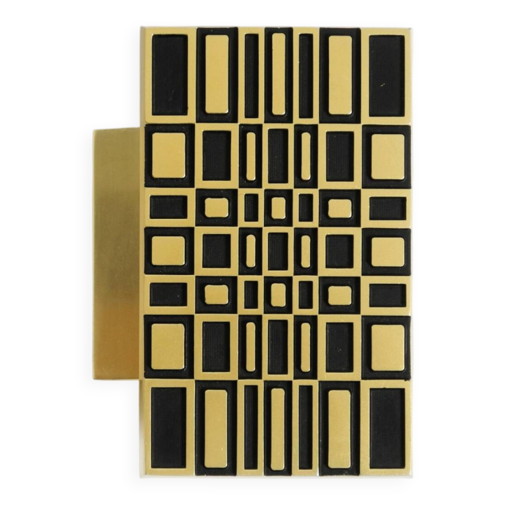 1960s Space Age abstract design door handle