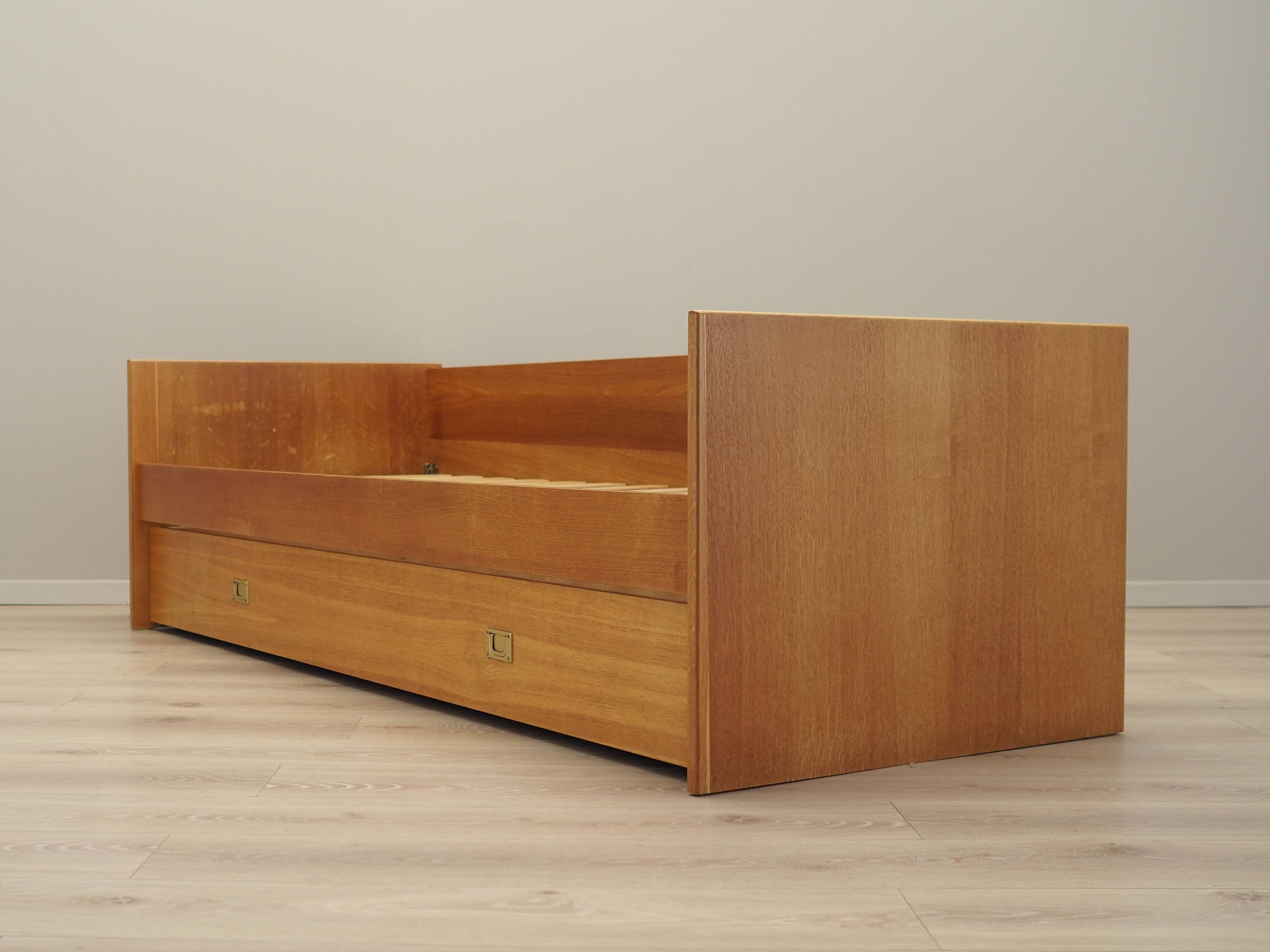 Ash bed, Danish design, 1970s, production: Denmark