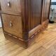 Bureau massif en noyer époque art deco
