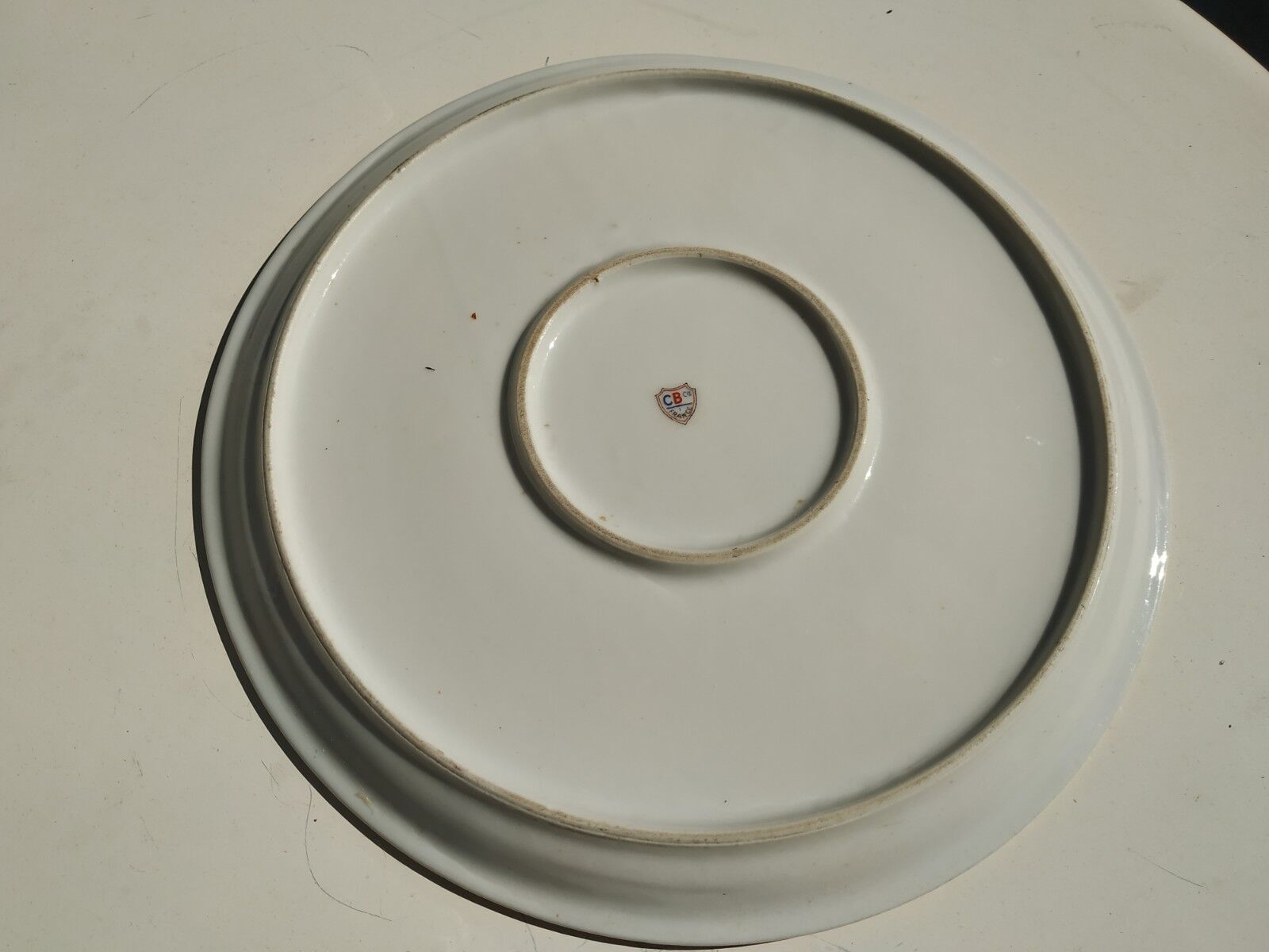 Porcelain service dish Limoges