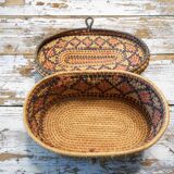 Old wicker basket