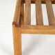 Minimalist mid-century phone / reading bench, oak, Danish modern design, 1960s / 1970s
