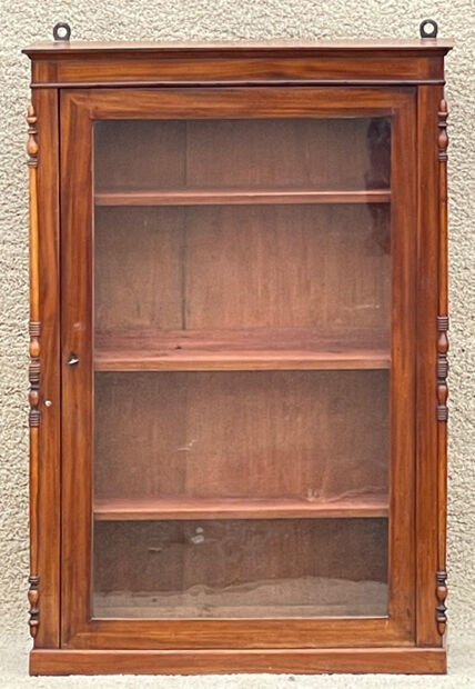 Vitrine en acajou