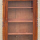 Vitrine en acajou