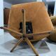 Mid-Century Danish Swivel Easy Chair from Madsen & Schubel, 1960s