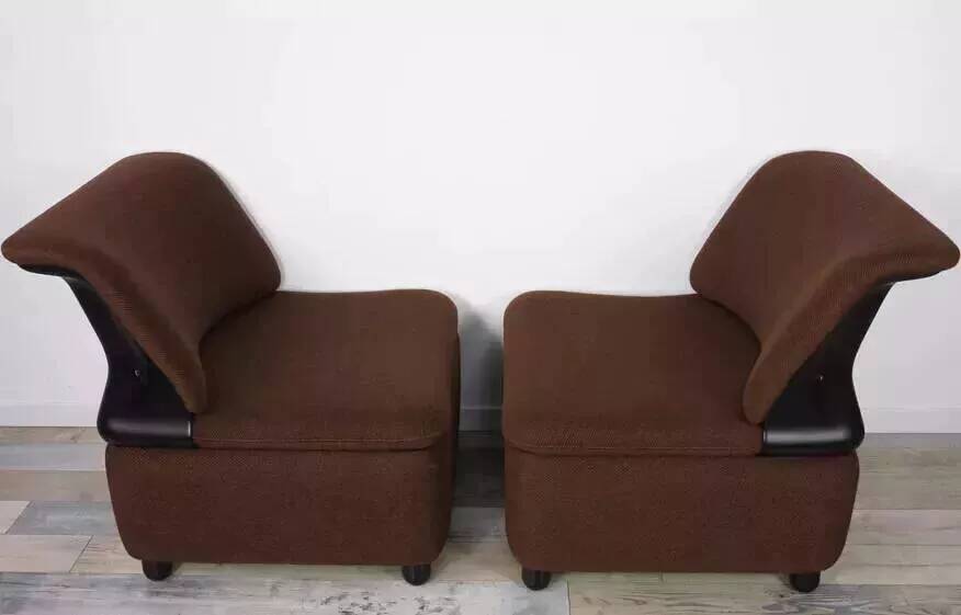 Pair of vintage armchairs
