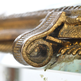 Brass glazed jewelry box