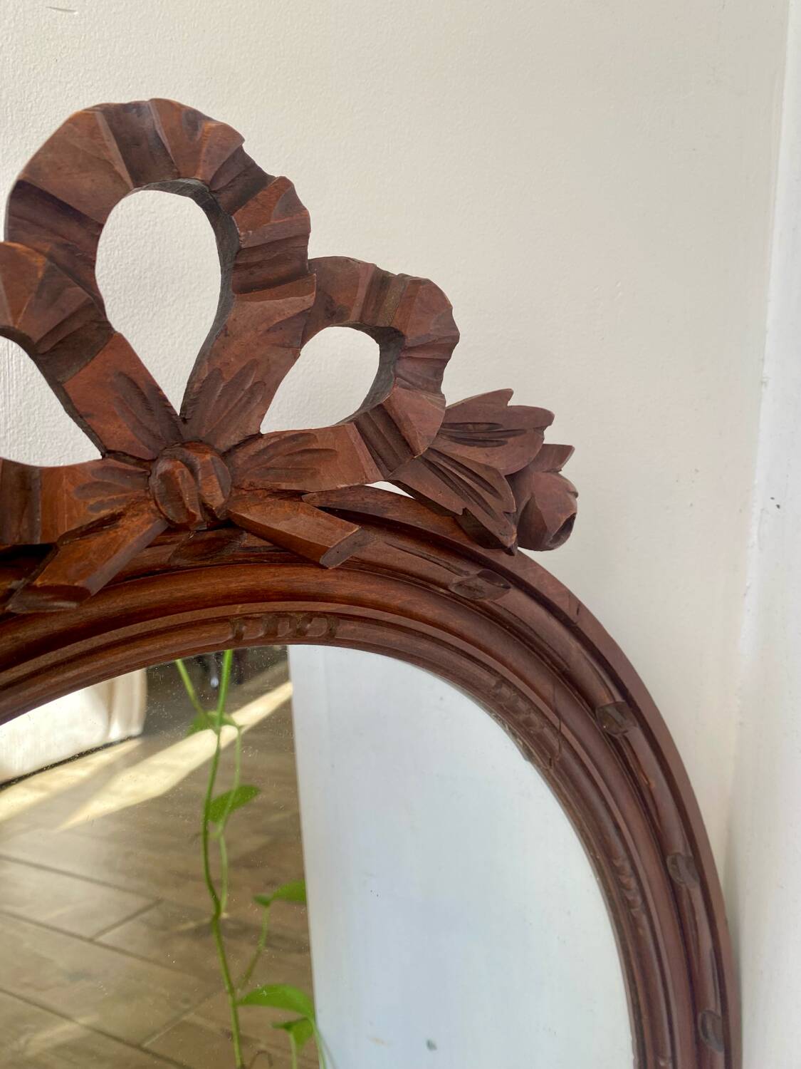 Miroir medaillon