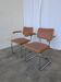 Paire de fauteuils cantilever de style Cesca vintage par Bene Austria
