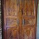 Antique wooden wardrobe