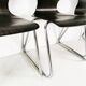 Un ensemble de chaises modernistes Pagholz Flototto, Allemagne, années 1970.