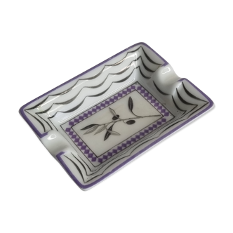 Hermès ashtray decorated with olive branch, 8 cm
