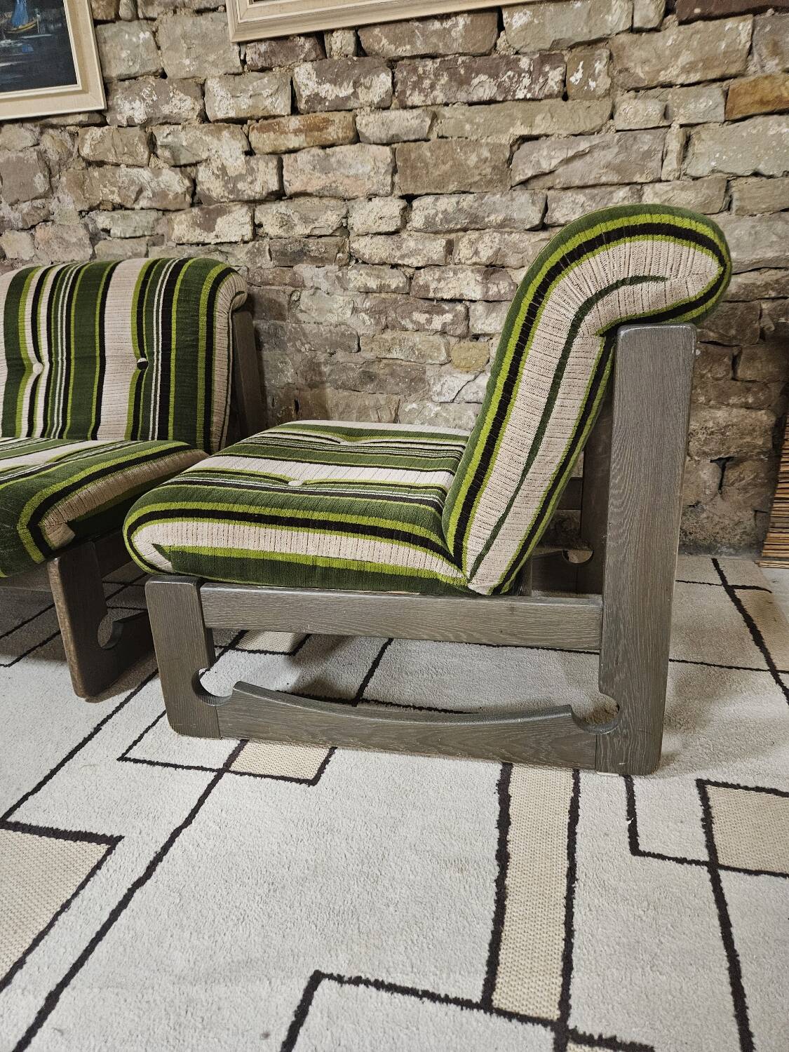 Pair of armchairs, 1970