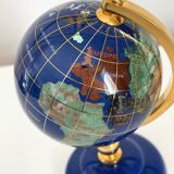 Gemmoglobe en pierres précieuses et laiton