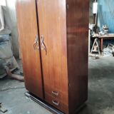 Asymmetrical art deco wardrobe