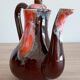Vallauris earthenware teapot and coffee pot from the 70s