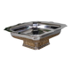 Metal fruit bowl