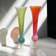 Lot de 2 vases irisés italiens MCM