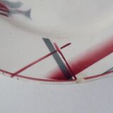 Digoin sarreguemines 2 flat plates la rose