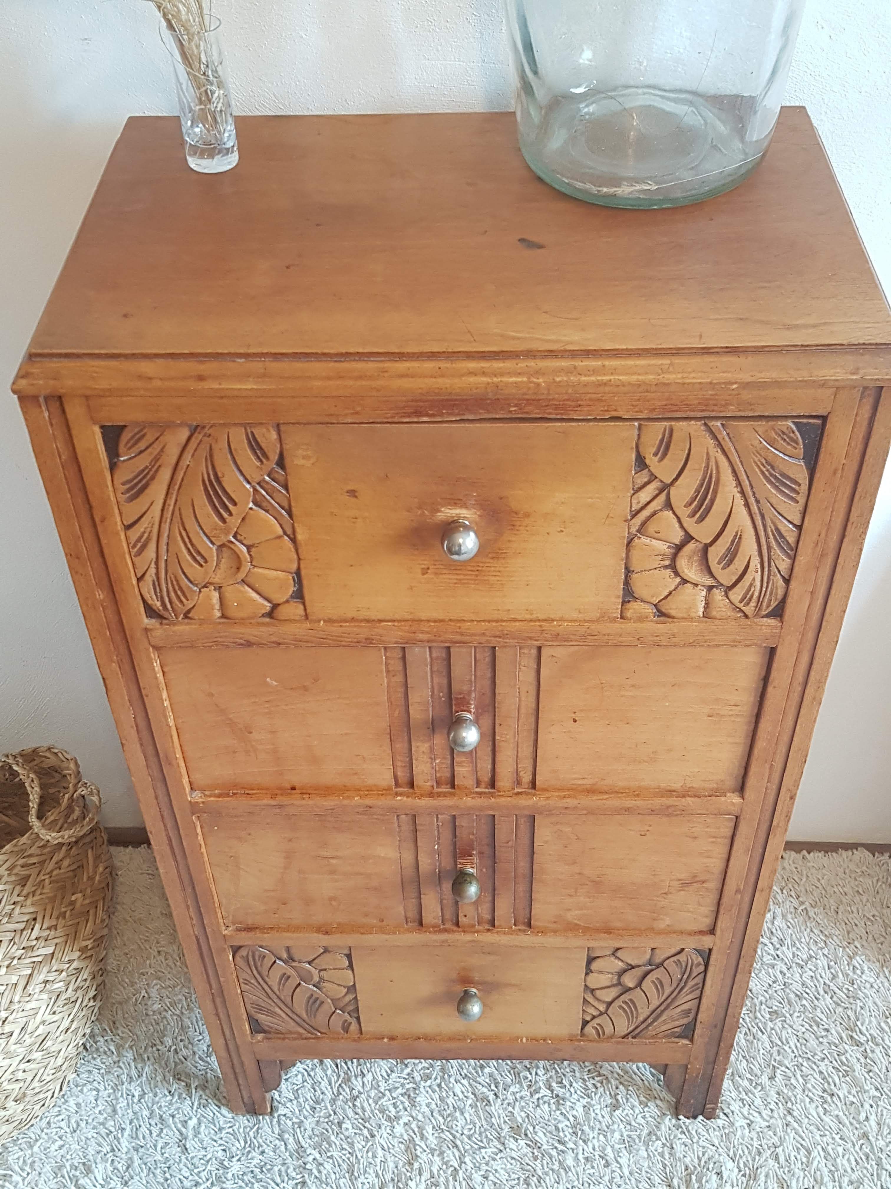 Art deco chiffonnier