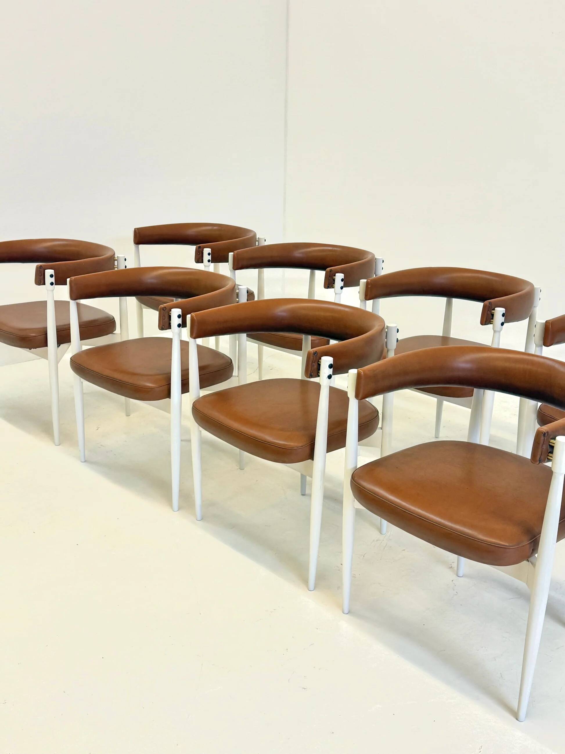 Vintage dining chairs by A. Dal Vera e Figli & Flam Sansoni