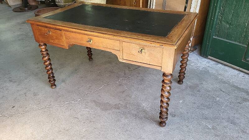 Desk with 3 drawers louis philippe from the 19th century