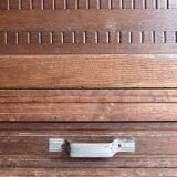 Parisian Art Deco solid oak armoire - 1930