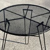 Mathieu Matégot wrought iron garden furniture, 1950