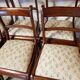 Mahogany empire chairs