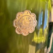 Vase en verre soufflé, Italie années 70/80