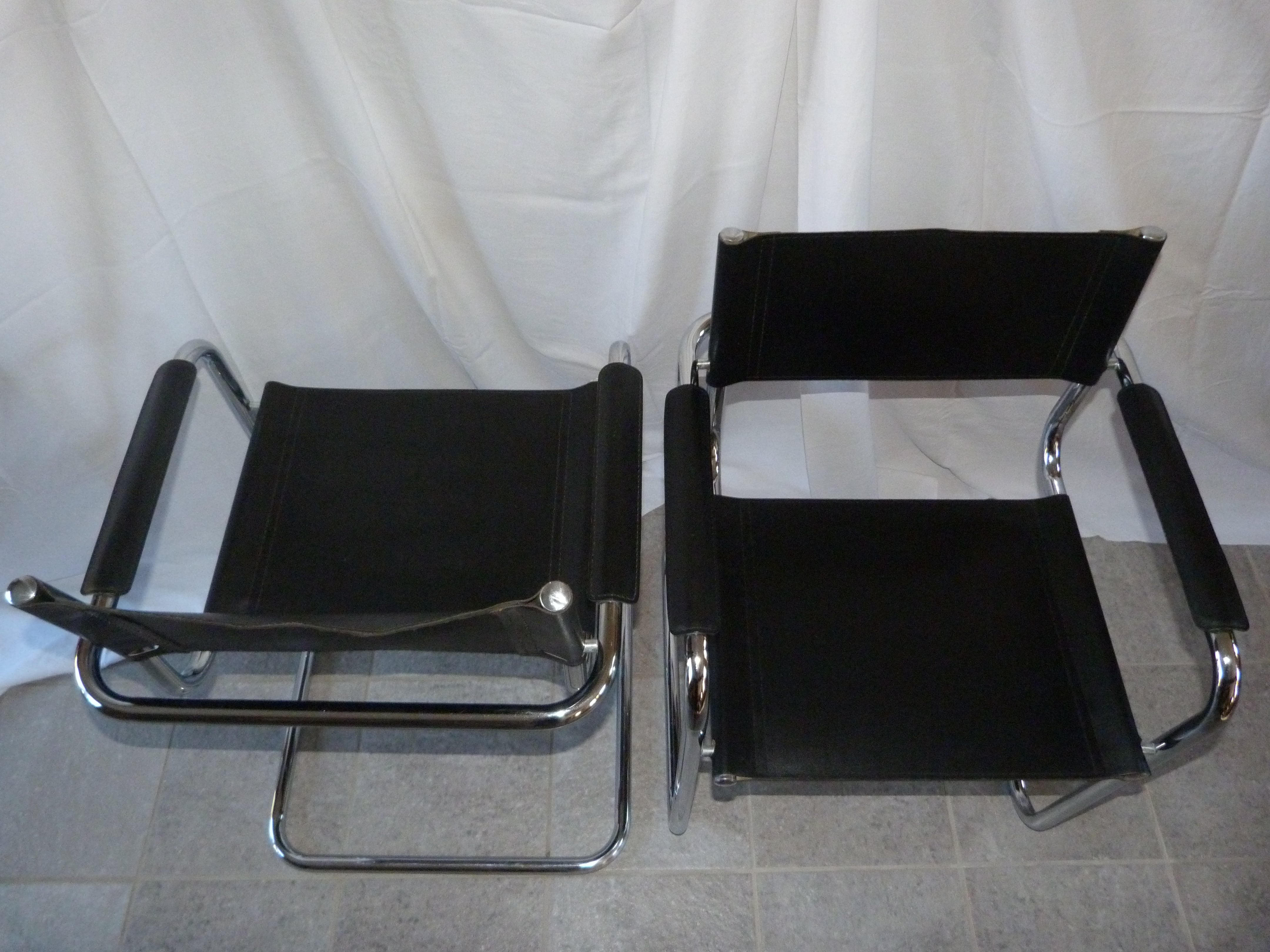 Pair of B34 type chairs