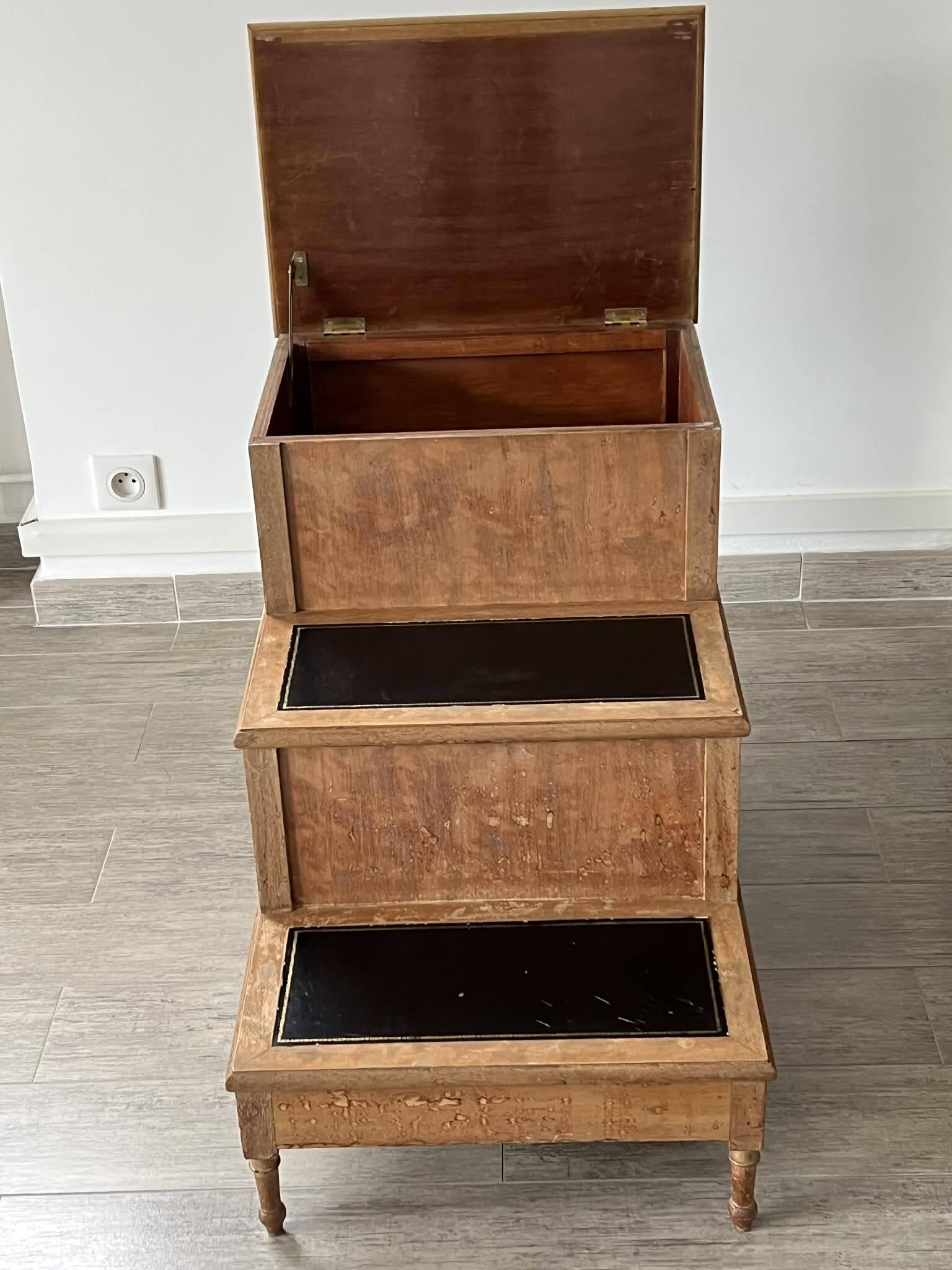 Pair of antique bedside tables – Napoleon III style