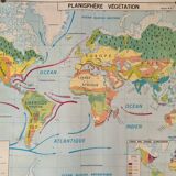 Physical planisphere 1974
